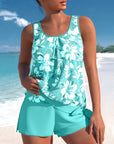 Megan | Women Summer Tankini Two Piece Swimsuit
