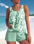Megan | Women Summer Tankini Two Piece Swimsuit