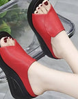 Eliza – Orthopedic Slip-on Wedge Sandals
