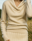 Rose | Women’s Elegant Wrap Crossover Chic Sweater