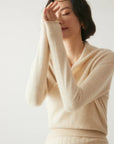 Rose | Women’s Elegant Wrap Crossover Chic Sweater