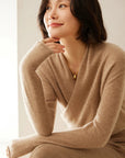 Rose | Women’s Elegant Wrap Crossover Chic Sweater