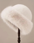Women’s Vintage Faux Fur Hat – Elegant Winter Headwear