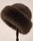 Women’s Vintage Faux Fur Hat – Elegant Winter Headwear