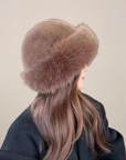 Women’s Vintage Faux Fur Hat – Elegant Winter Headwear