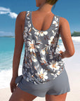 Megan | Women Summer Tankini Two Piece Swimsuit