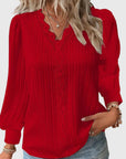 Andrea | Elegant Pullover Blouse