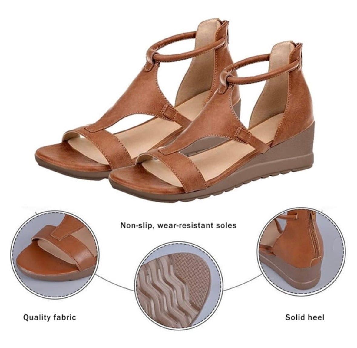 Amara | Elegant Orthopedic Sandals